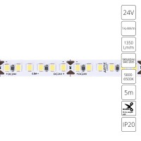 Светодиодная лента 24V 14,4W/m 6000К 5м Arte Lamp TAPE A2418008-03-6K
