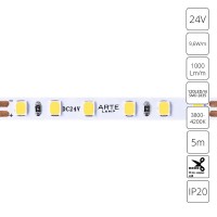 Светодиодная лента 24V 9,6W/m 4000К 5м Arte Lamp TAPE A2412005-02-4K