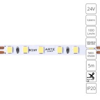 Светодиодная лента 24V 9,6W/m 6000К 5м Arte Lamp TAPE A2412005-03-6K