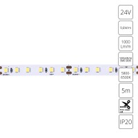 Светодиодная лента 24V 9,6W/m 6000К 5м Arte Lamp TAPE A2412008-03-6K