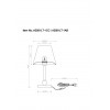 Кабинетная настольная лампа Arte Lamp ELBA A2581LT-1CC
