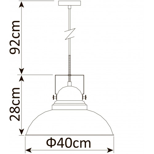 Подвесной светильник Arte Lamp MARTIN A5213SP-1BR