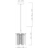 Подвесной светильник Divinare FELIS 6005/17 SP-1