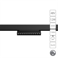 Магнитный трековый светильник Arte Lamp LINEA 0.1-10V A4686PL-1BK