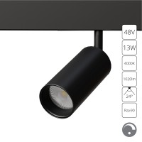 Магнитный трековый светильник Arte Lamp LINEA 0.1-10V A4681PL-1BK