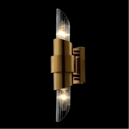Бра Crystal Lux Justo AP2 Brass