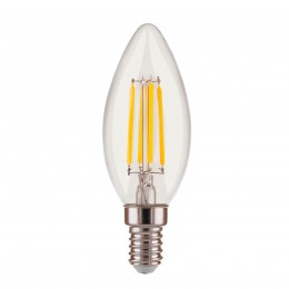Лампа светодиодная филаментная диммируемая Elektrostandard E14 5W 4200K прозрачная a045174