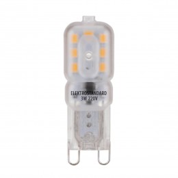 Лампа светодиодная филаментная Elektrostandard G9 3W 3300K прозрачная a049866