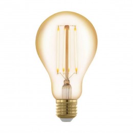 Лампа светодиодная филаментная диммируемая Eglo E27 4W 2200К янтарь 12858
