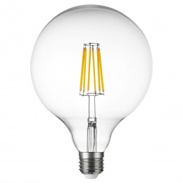 Лампа светодиодная филаментная Lightstar LED Filament E27 10W 3000K груша прозрачная 933202