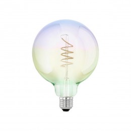 Лампа светодиодная диммируемая Eglo E27 4W 2000К разноцветная 110208