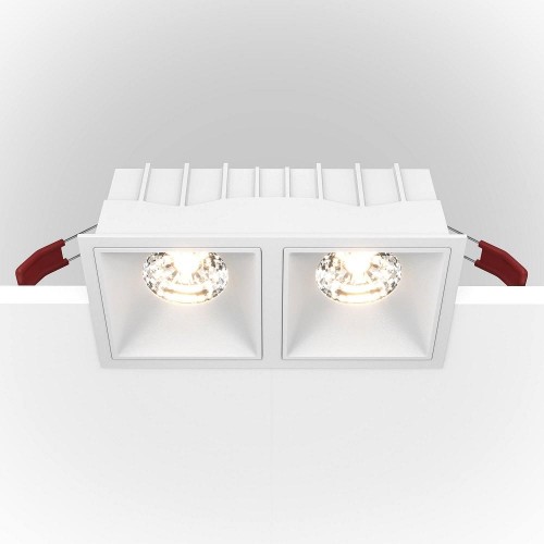Встраиваемый светильник Maytoni Alfa LED DL043-02-15W4K-D-SQ-W