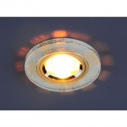 Встраиваемый светильник Elektrostandard 8561/6 MR16 WH/GD белы/золото a030536