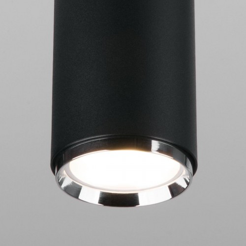 Трековый светильник Elektrostandard Svit GU10 черный/хром MRL 1013 a048166