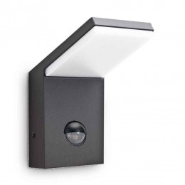 Уличный настенный светодиодный светильник Ideal Lux Style Ap Sensor Antracite 4000K 221519